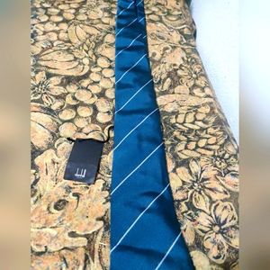 NWT Dunhill London Multi Thin Stripe Neck Tie
